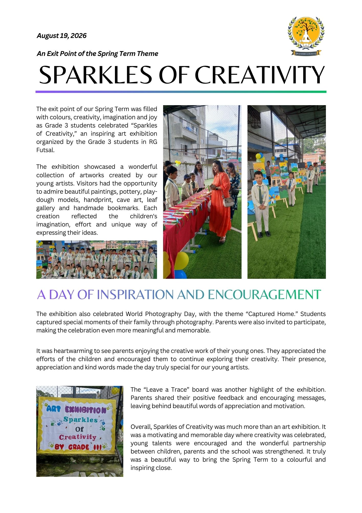 Sparkles of Creativity